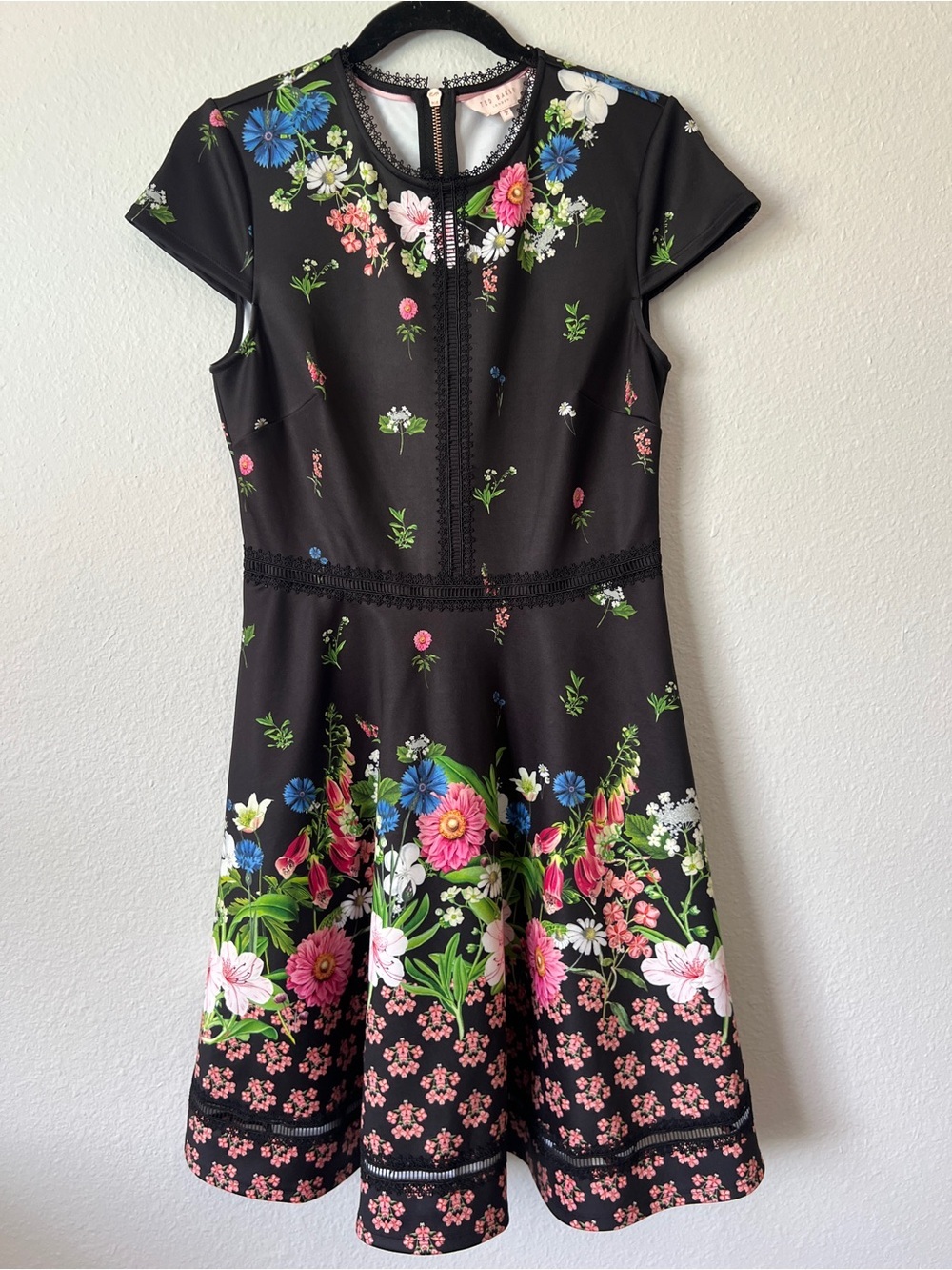Ted Baker Daissie dress size 2 - Picture 6 of 6